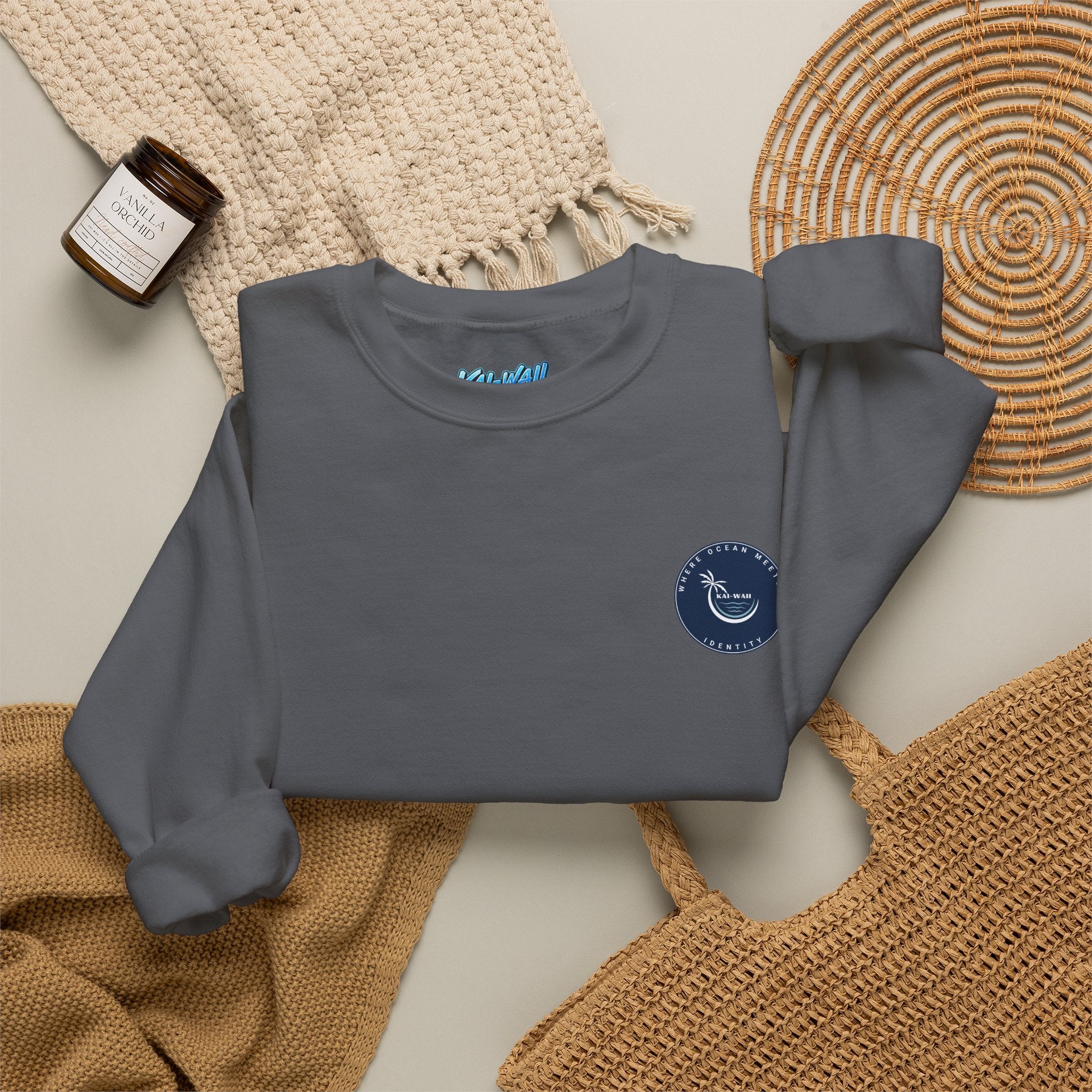 "Miners Never Walk Alone" Explorer Crewneck — Isaiah 40:29 Tribute