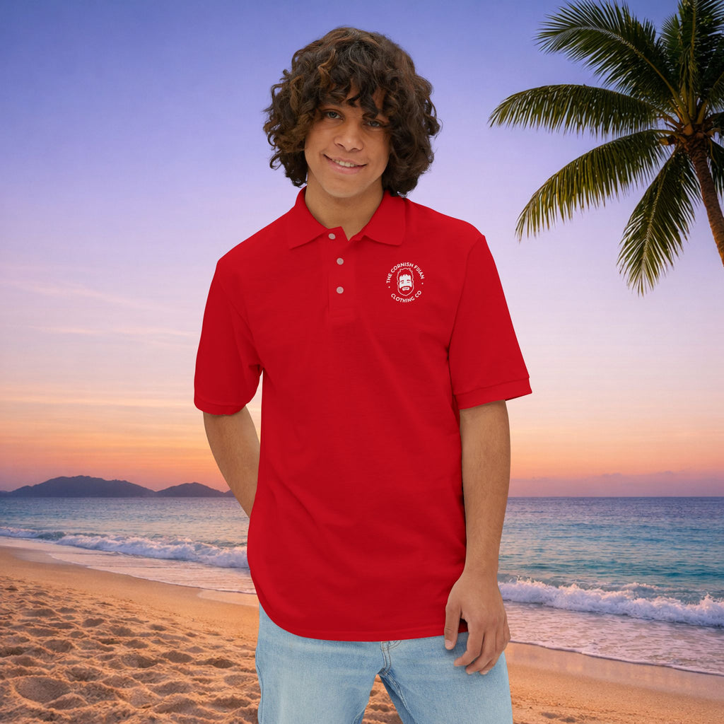 'The Cornish Fijian' - Men's Pique Polo