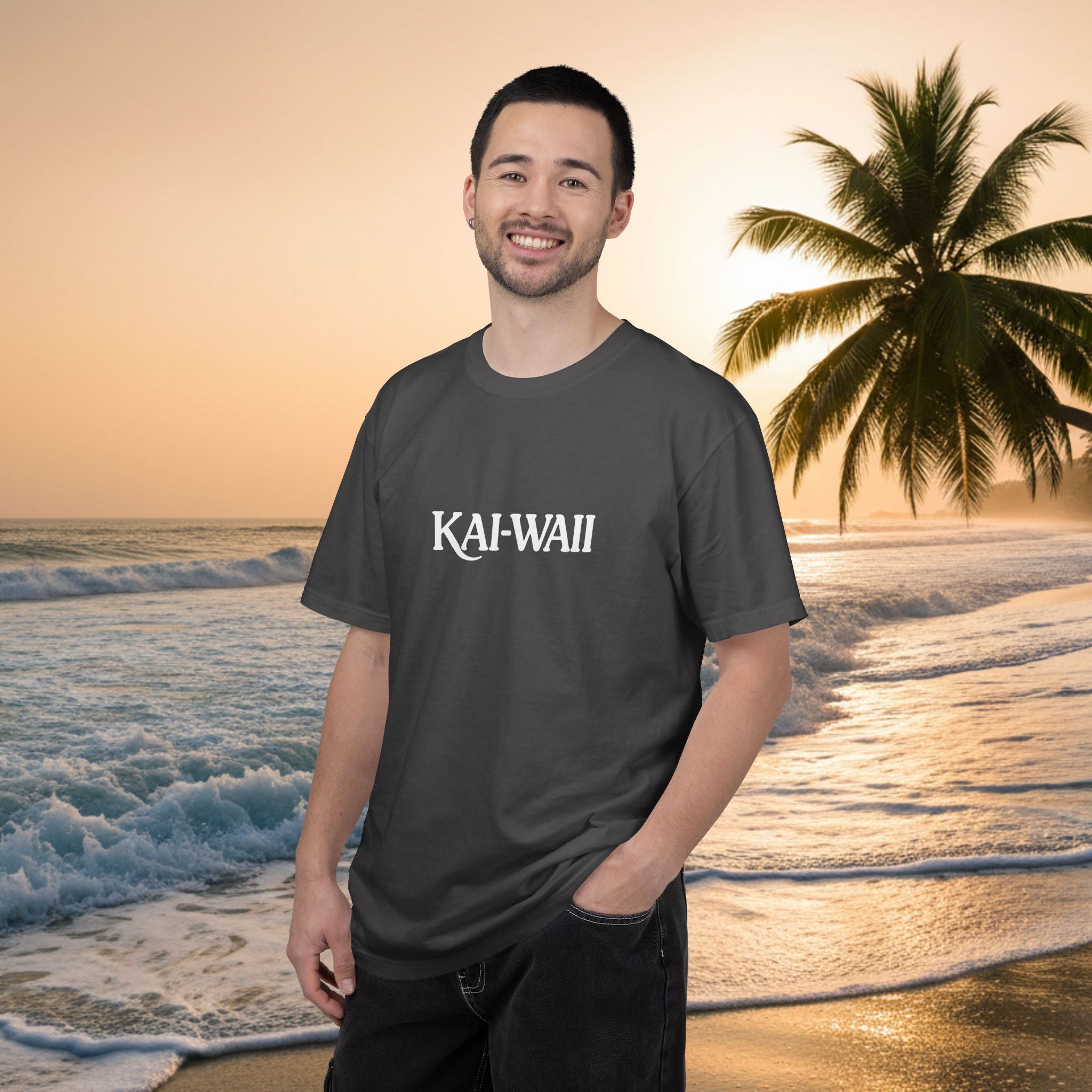 Ocean Escape T-Shirt — "Kai-Waii" Graphic Tee