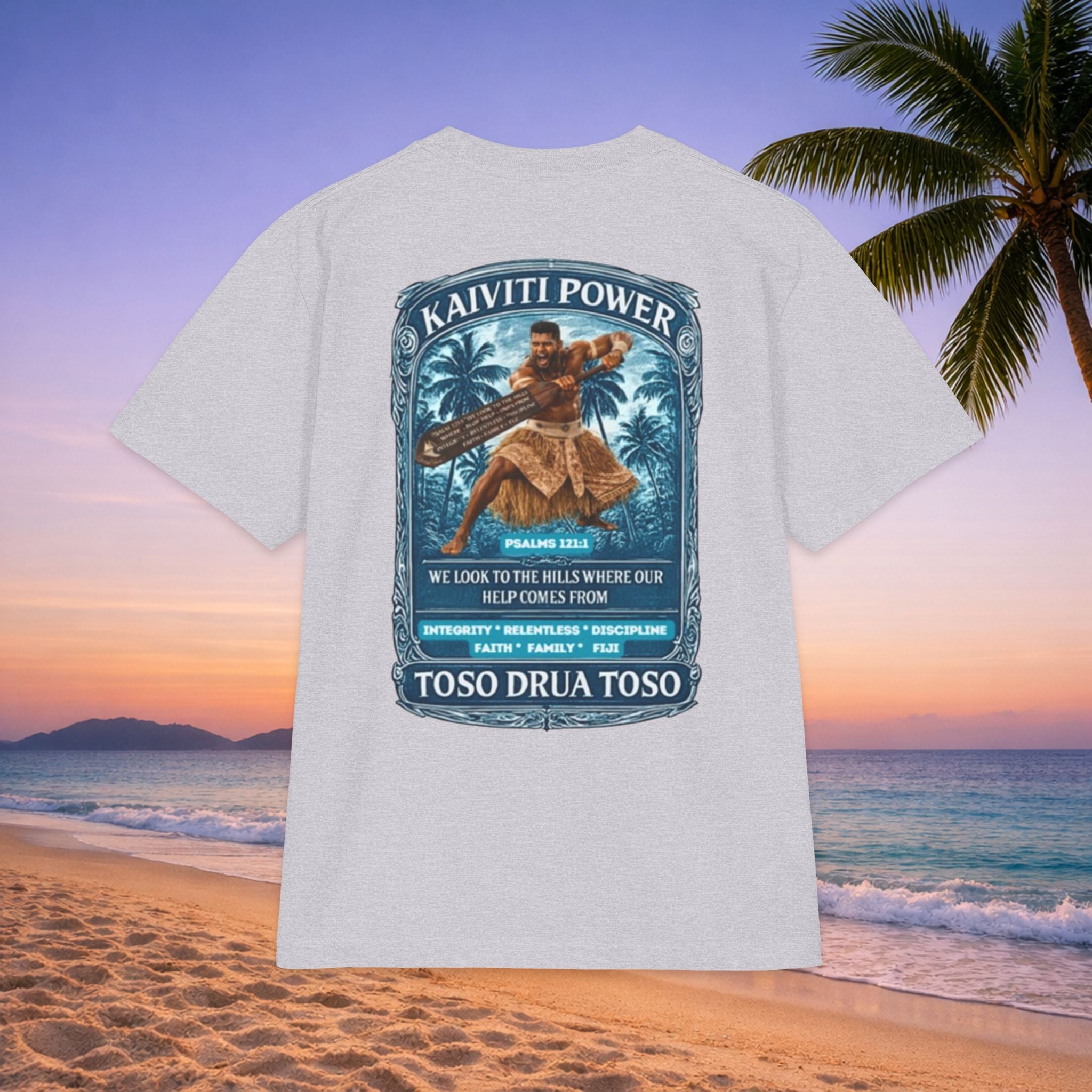 Kaiviti Power Toso Drua Toso - Premium Quality T-Shirt
