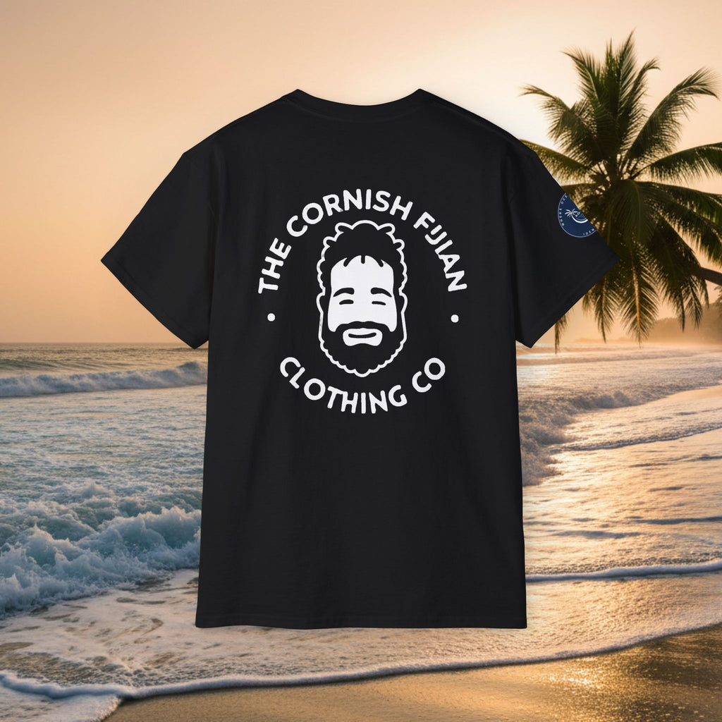 'The Cornish Fijian' Logo Medium Weight T-Shirt