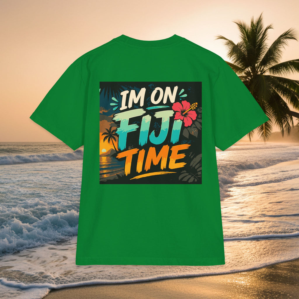 'I'm on Fiji Time' Tropical Vacation Tee
