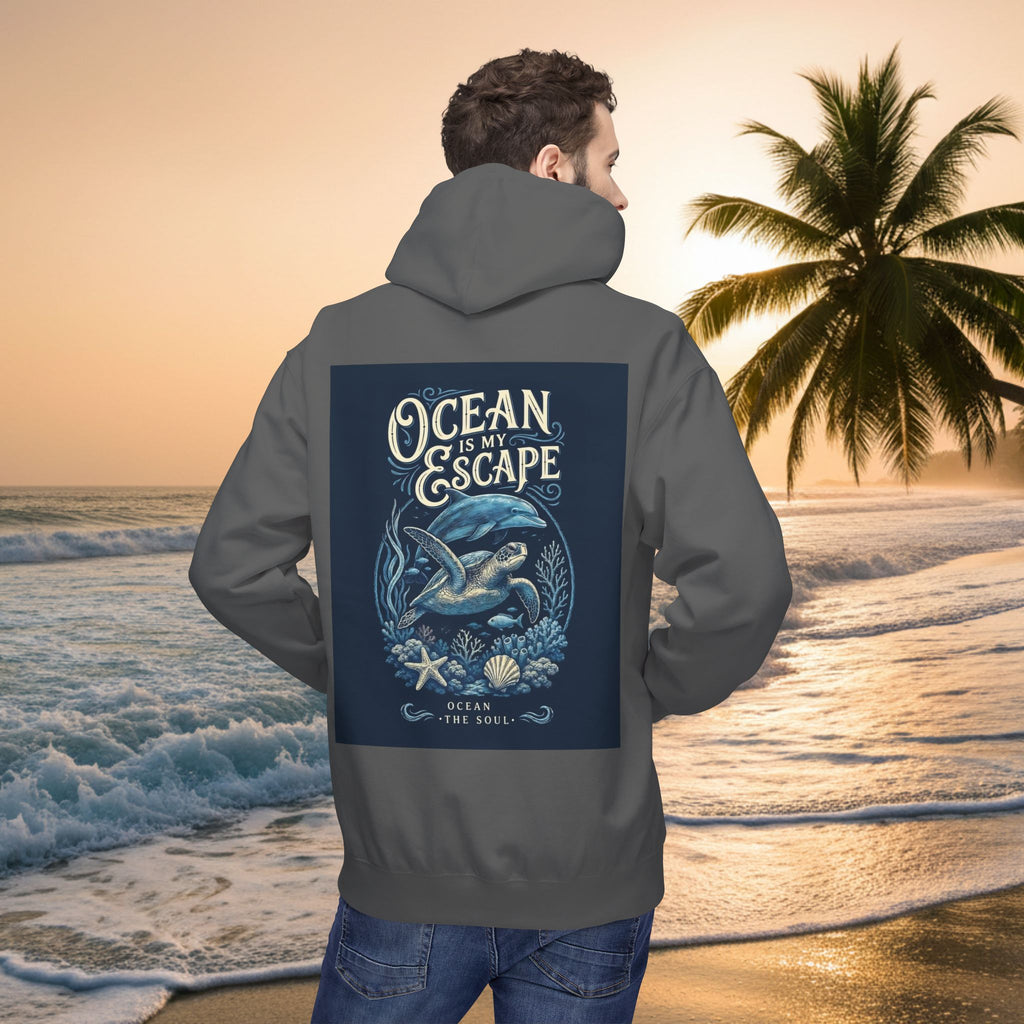 KAI-WAII Ocean Escape Hoodie — Graphic Pullover