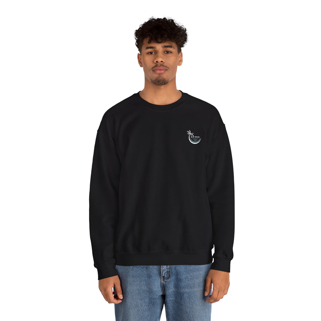 Keep Calm Crewneck Sweatshirt — "Keep Calm and Let Jesus Take the Wheel"