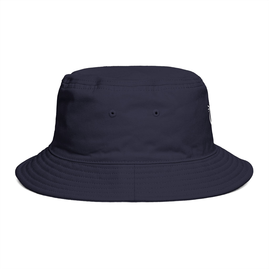 Bucket Hat – 'Kai-Waii' Tropical Palm Logo Beach Bucket Hat