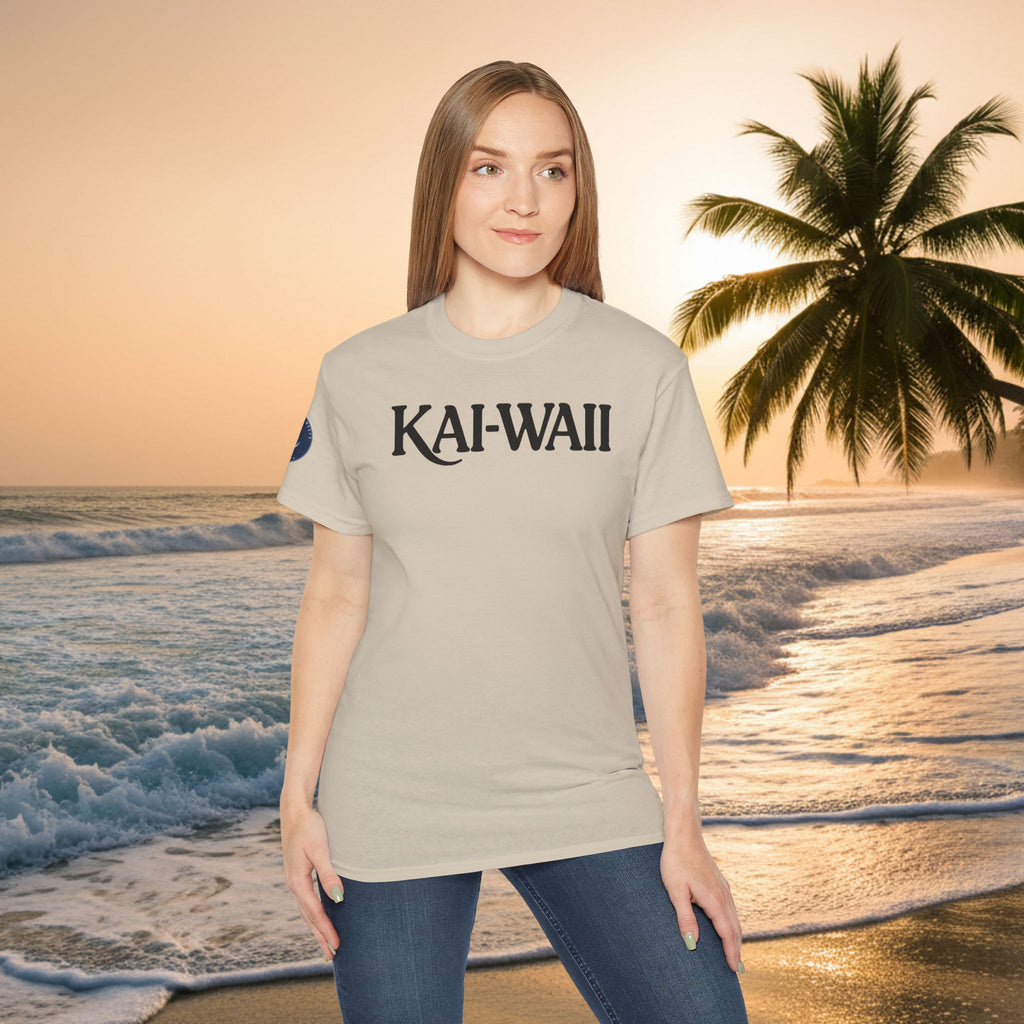 KAI-WAII Beach T-Shirt — Vintage Hawaiian Surf Tee
