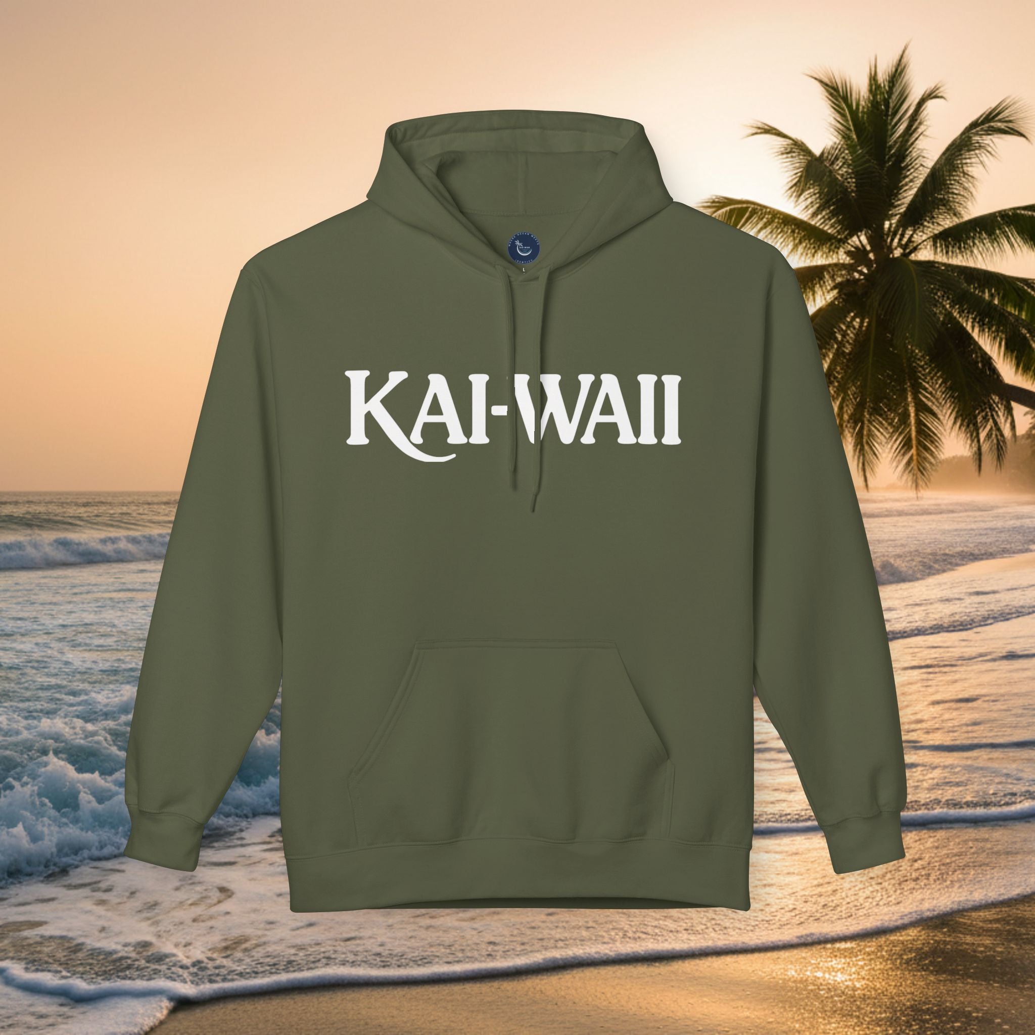 KAI-WAII Ocean Escape Hoodie — Graphic Pullover