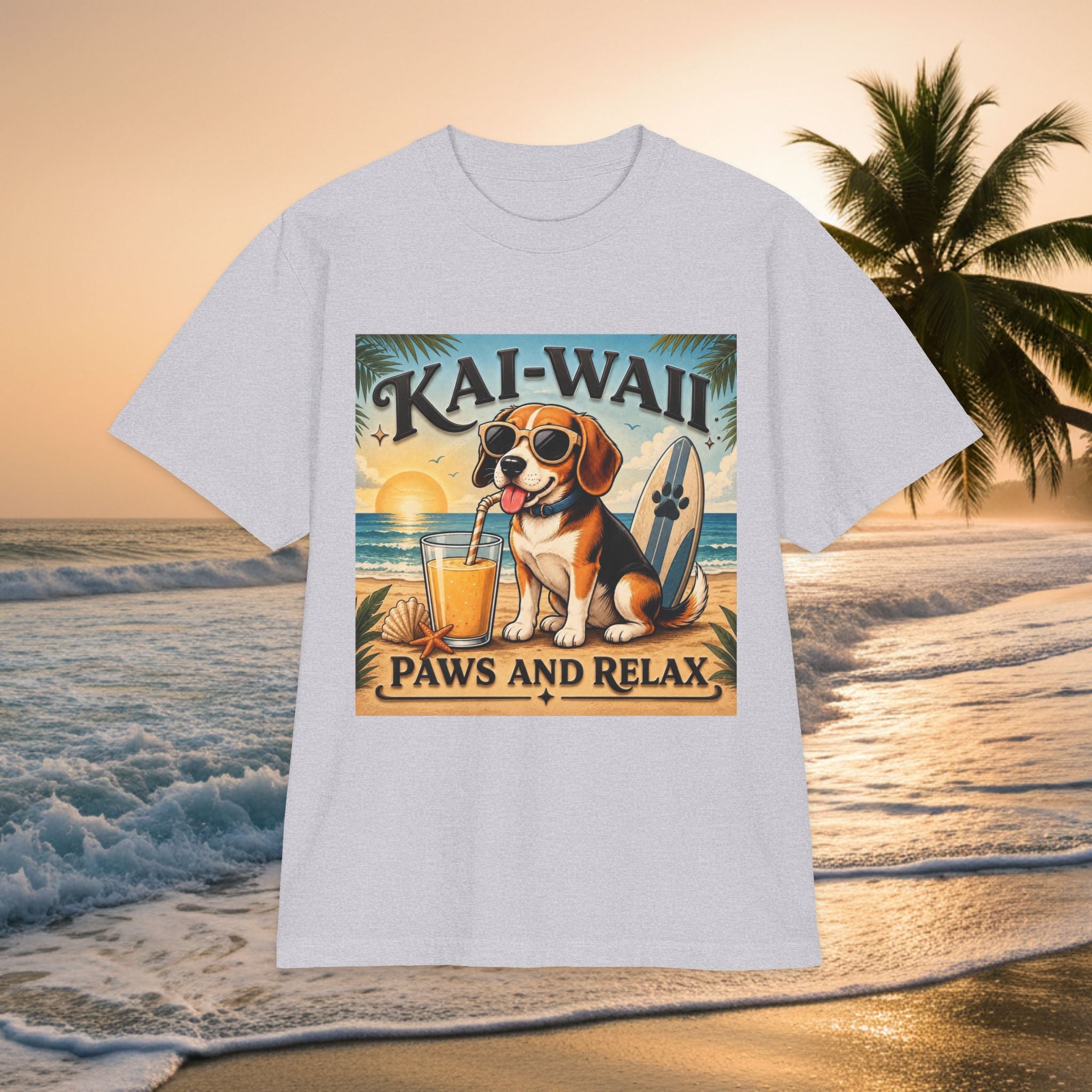 Unisex Max Heavyweight Short Sleeve - Surf Tee