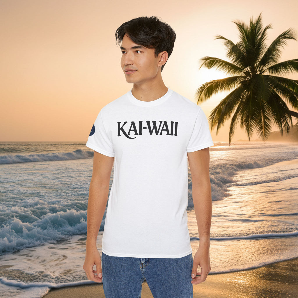 KAI-WAII Beach T-Shirt — Vintage Hawaiian Surf Tee