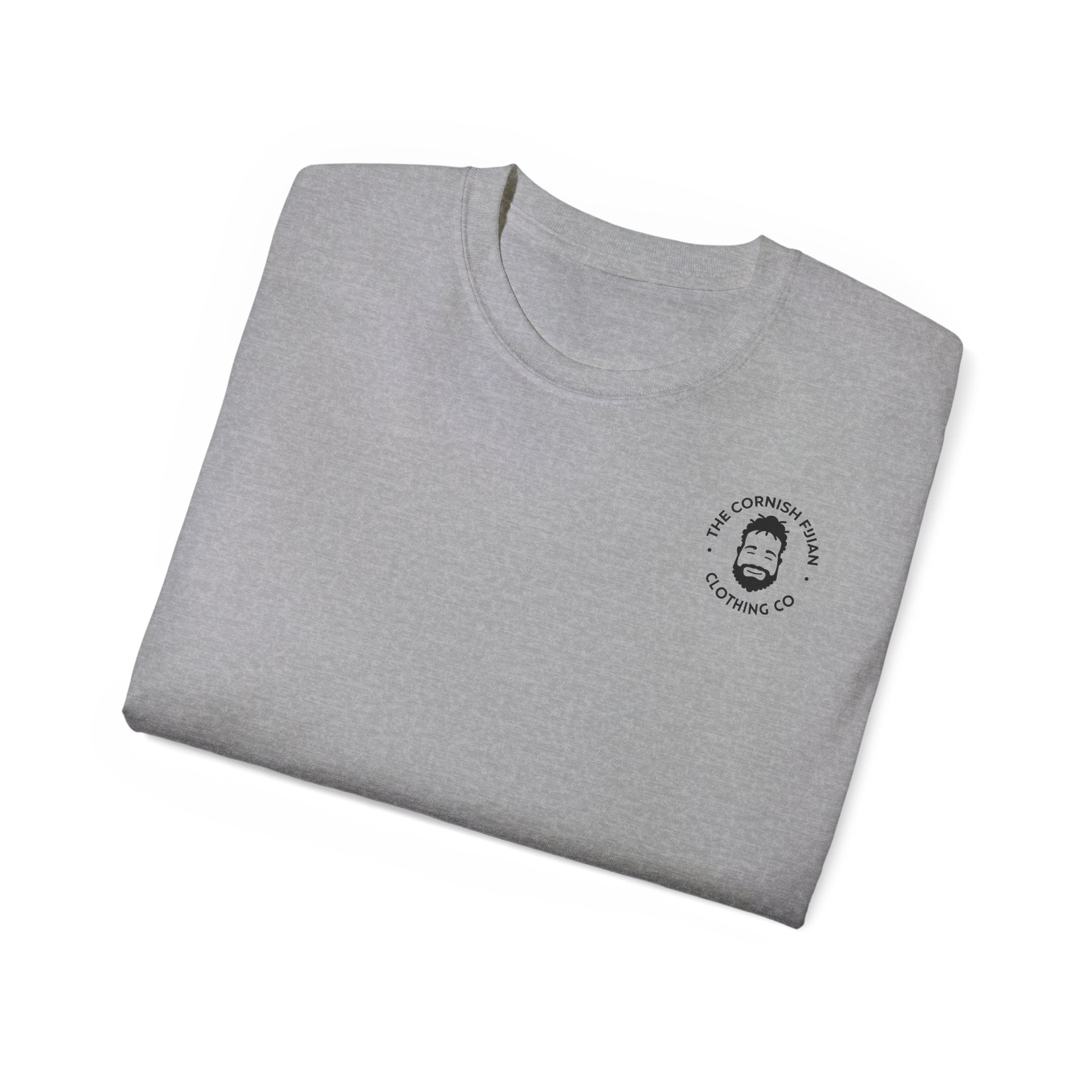 'The Cornish Fijian' Logo Medium Weight T-Shirt