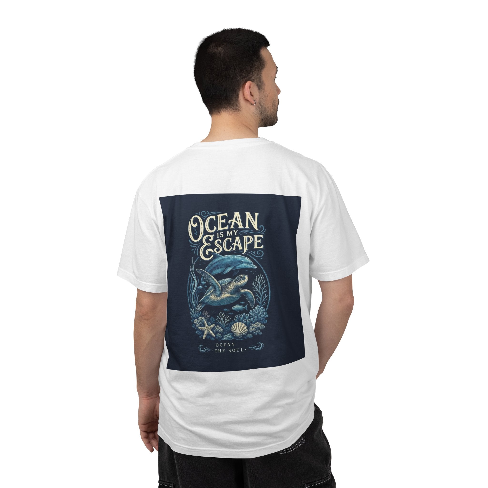 Ocean Escape T-Shirt — "Kai-Waii" Graphic Tee