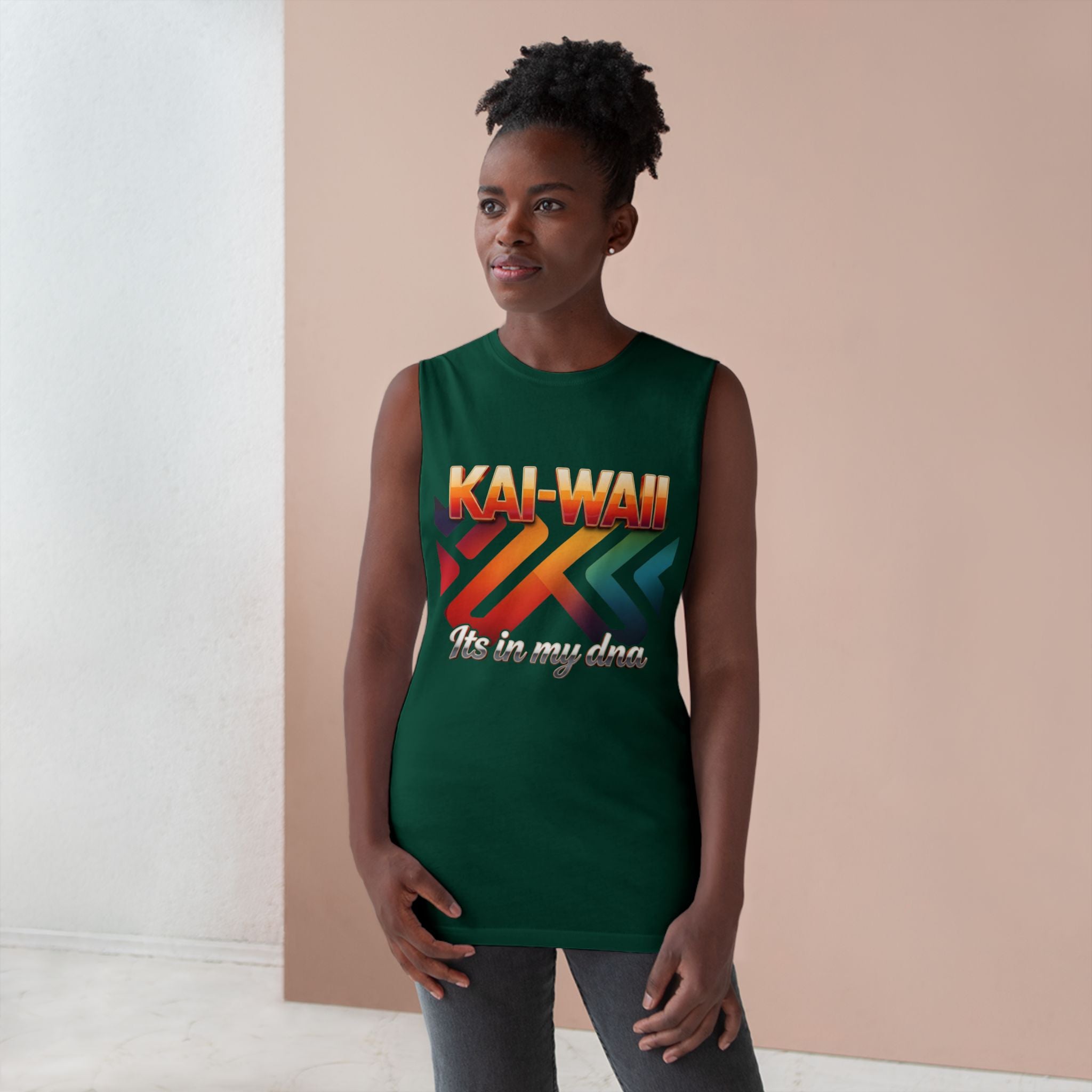 Tank Top — Retro "KAI-WAII It's in my dna" Graphic