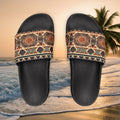 Boho Pattern Removable-Strap Sandals — Women's Slide Sandals for Beach & Summer