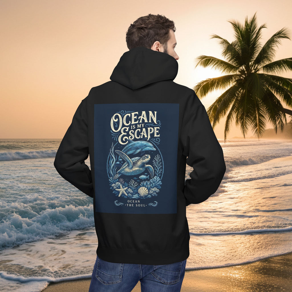 KAI-WAII Ocean Escape Hoodie — Graphic Pullover