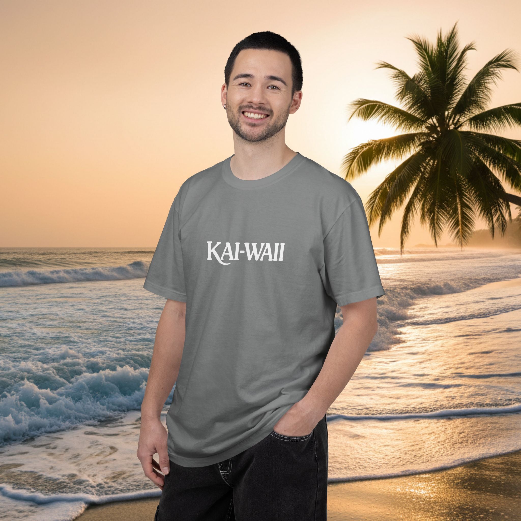 Ocean Escape T-Shirt — "Kai-Waii" Graphic Tee