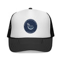 Coastal Vibes Trucker Cap — Ocean Club Palm Patch Snapback