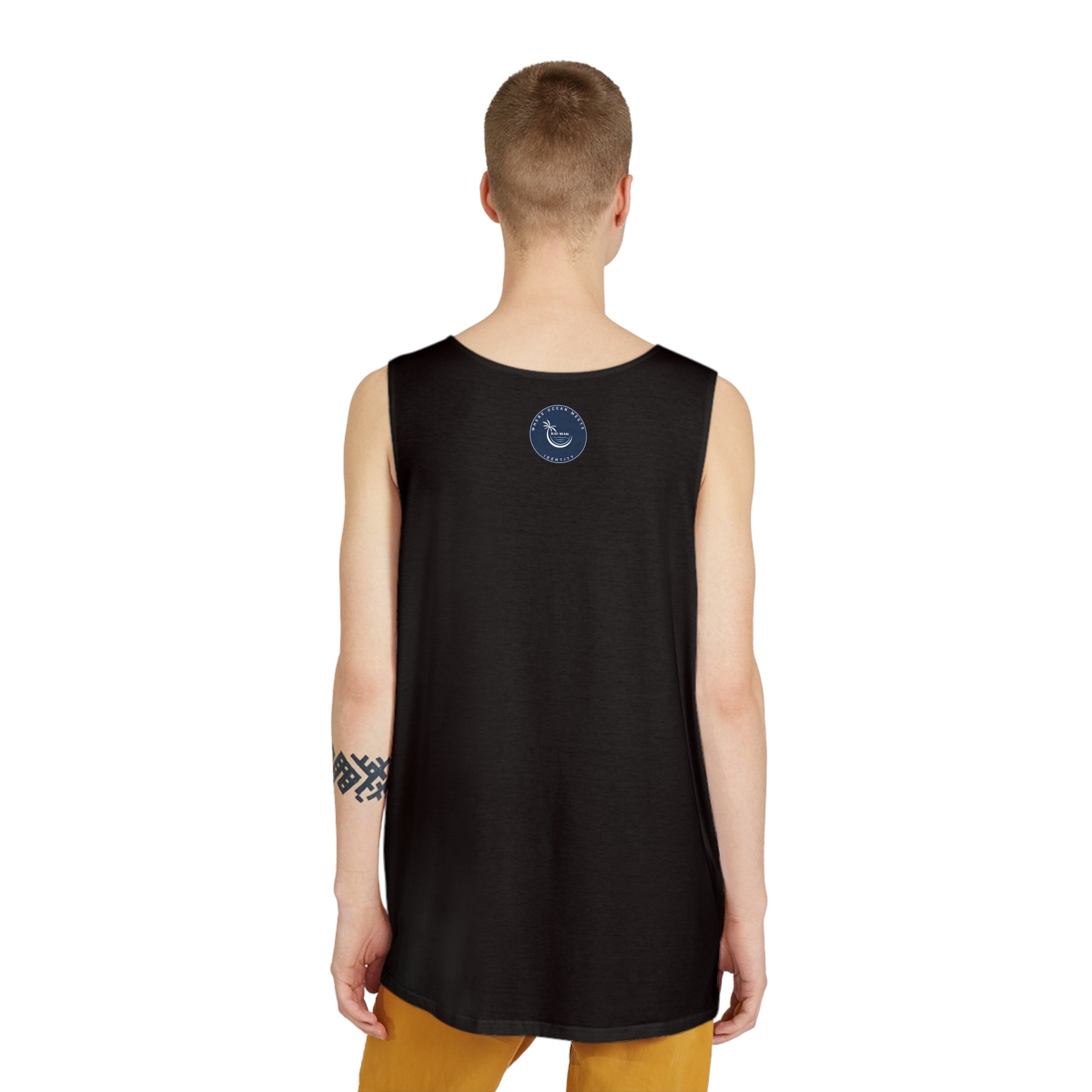 Kai-Waii Retro Neon Surf Graphic Tank Top