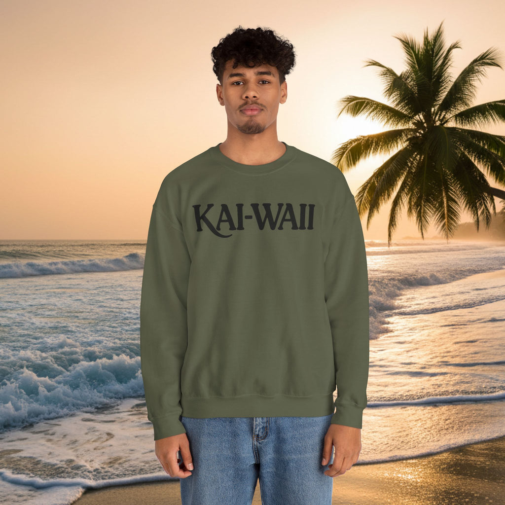 Crewneck Sweatshirt — "Keep Calm and Let Jesus Take the Wheel"