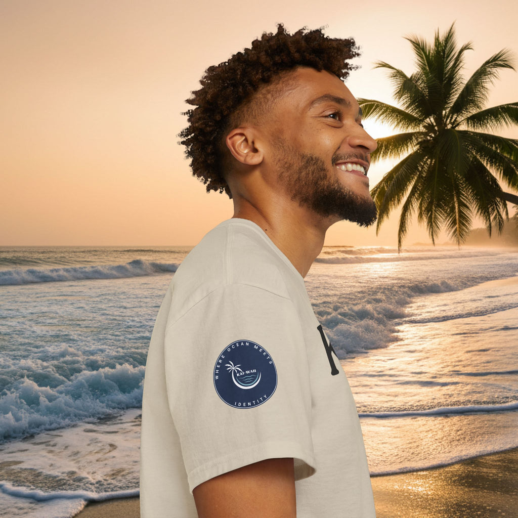 KAI-WAII Beach T-Shirt — Vintage Hawaiian Surf Tee