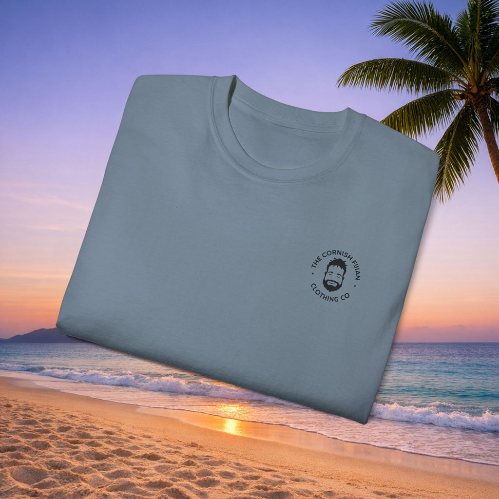 'The Cornish Fijian' Logo Tee — Medium weight T-shirt