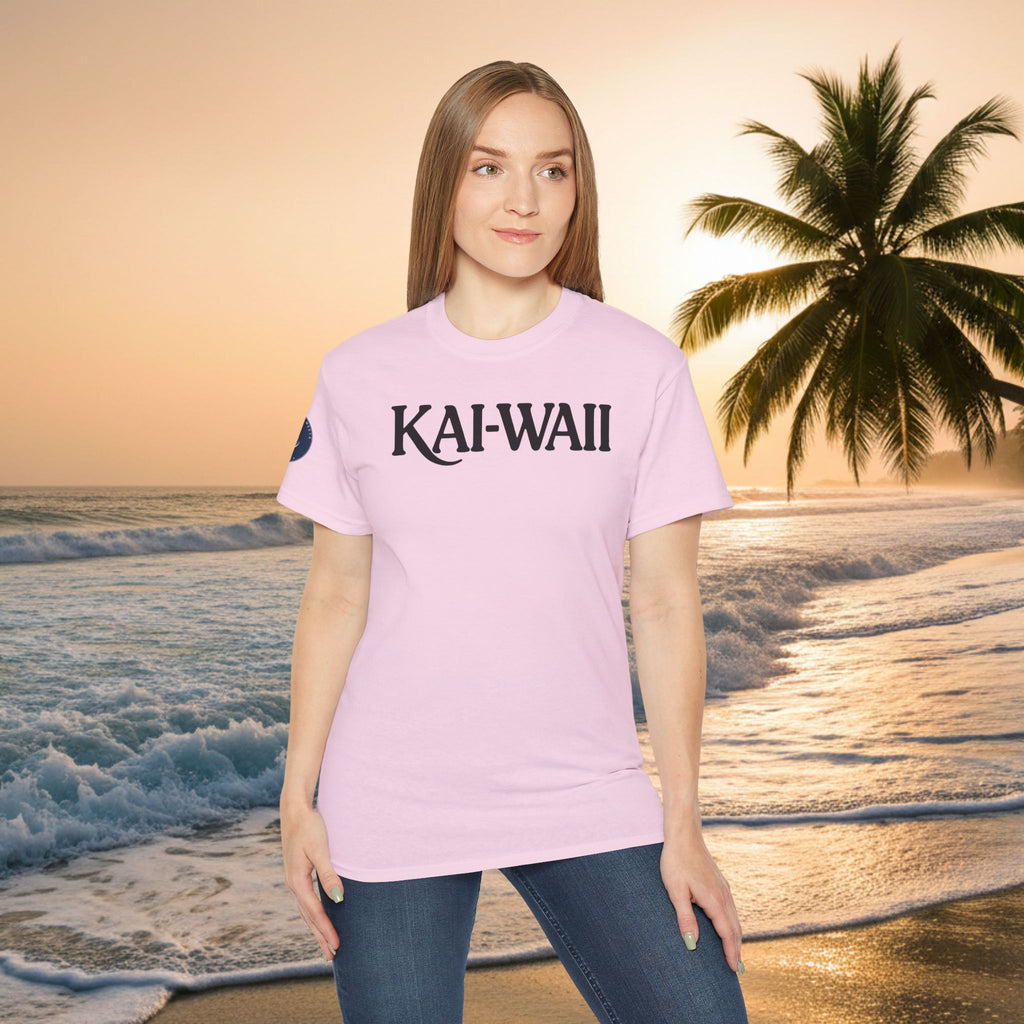 KAI-WAII Beach T-Shirt — Vintage Hawaiian Surf Tee