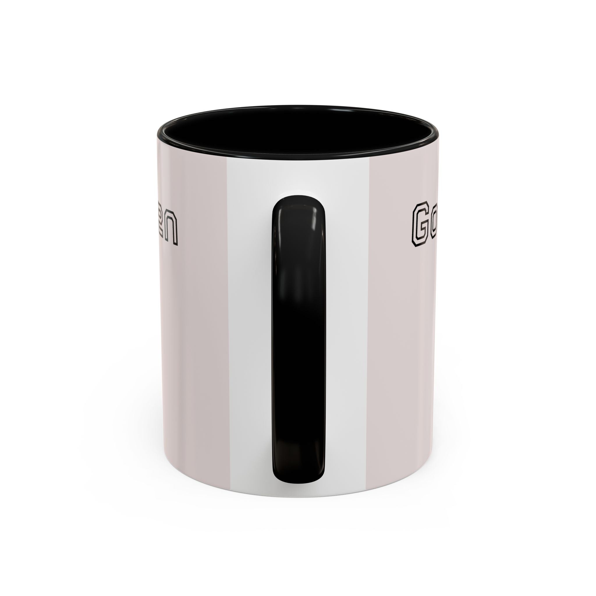 Motivational Accent Coffee Mug — "God Made It Happen" Inspirational Latte Mug