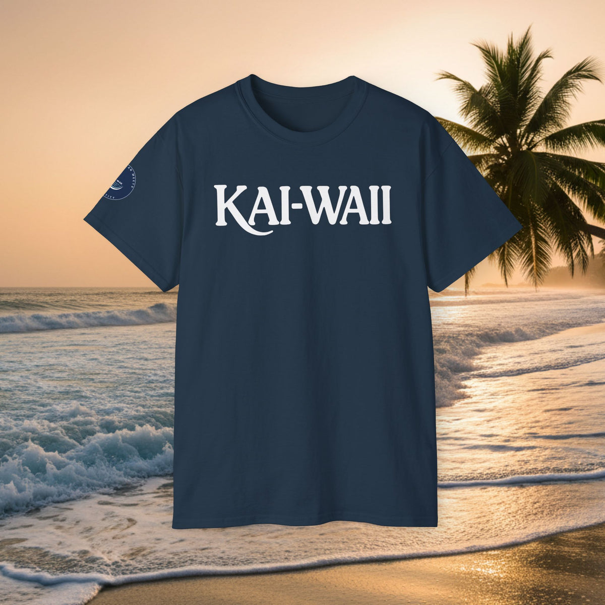 KAI-WAII Sunset Surf T-Shirt