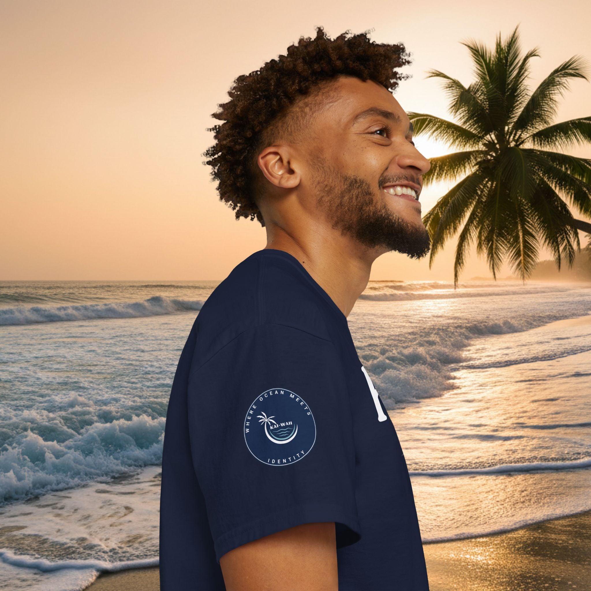 KAI-WAII Beach T-Shirt — Vintage Hawaiian Surf Tee