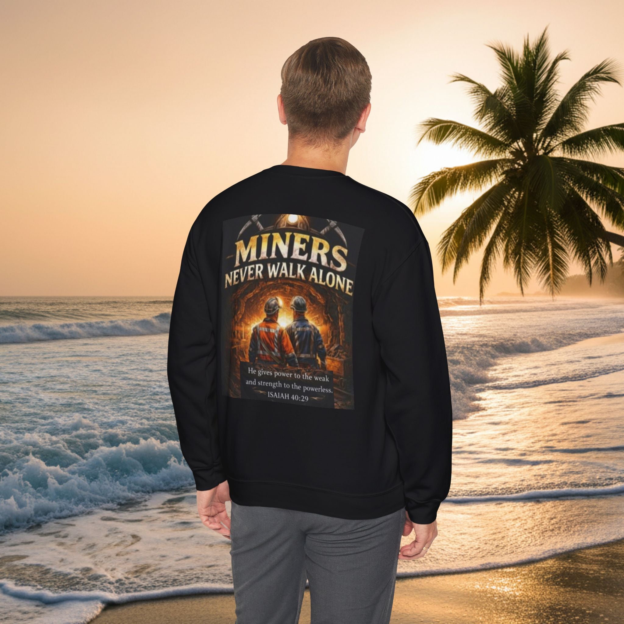 Miners Never Walk Alone Crewneck Sweatshirt