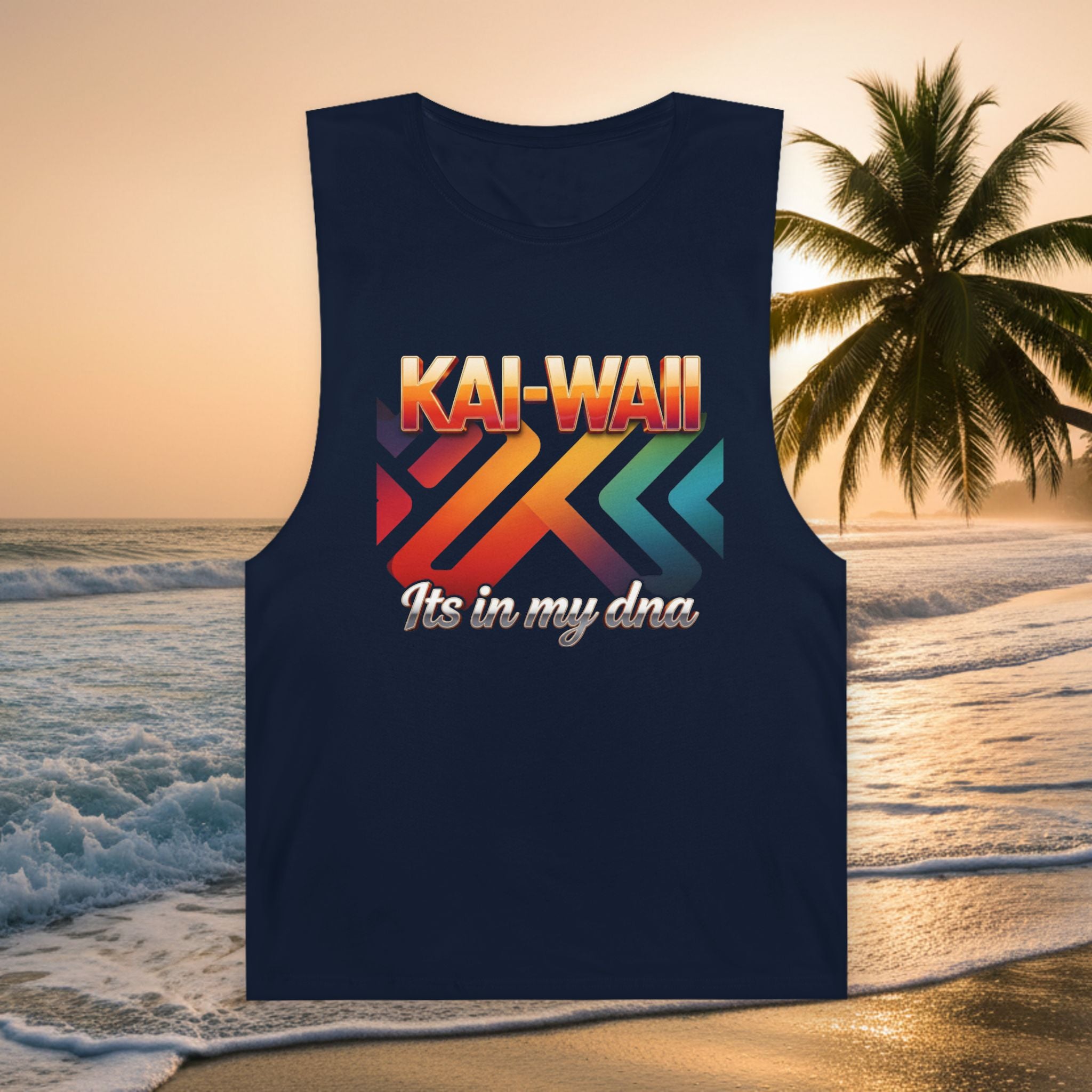 Tank Top — Retro "KAI-WAII It's in my dna" Graphic