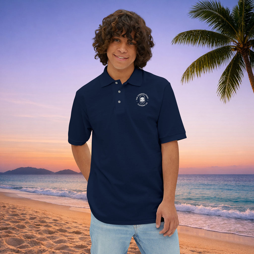 'The Cornish Fijian' - Men's Pique Polo