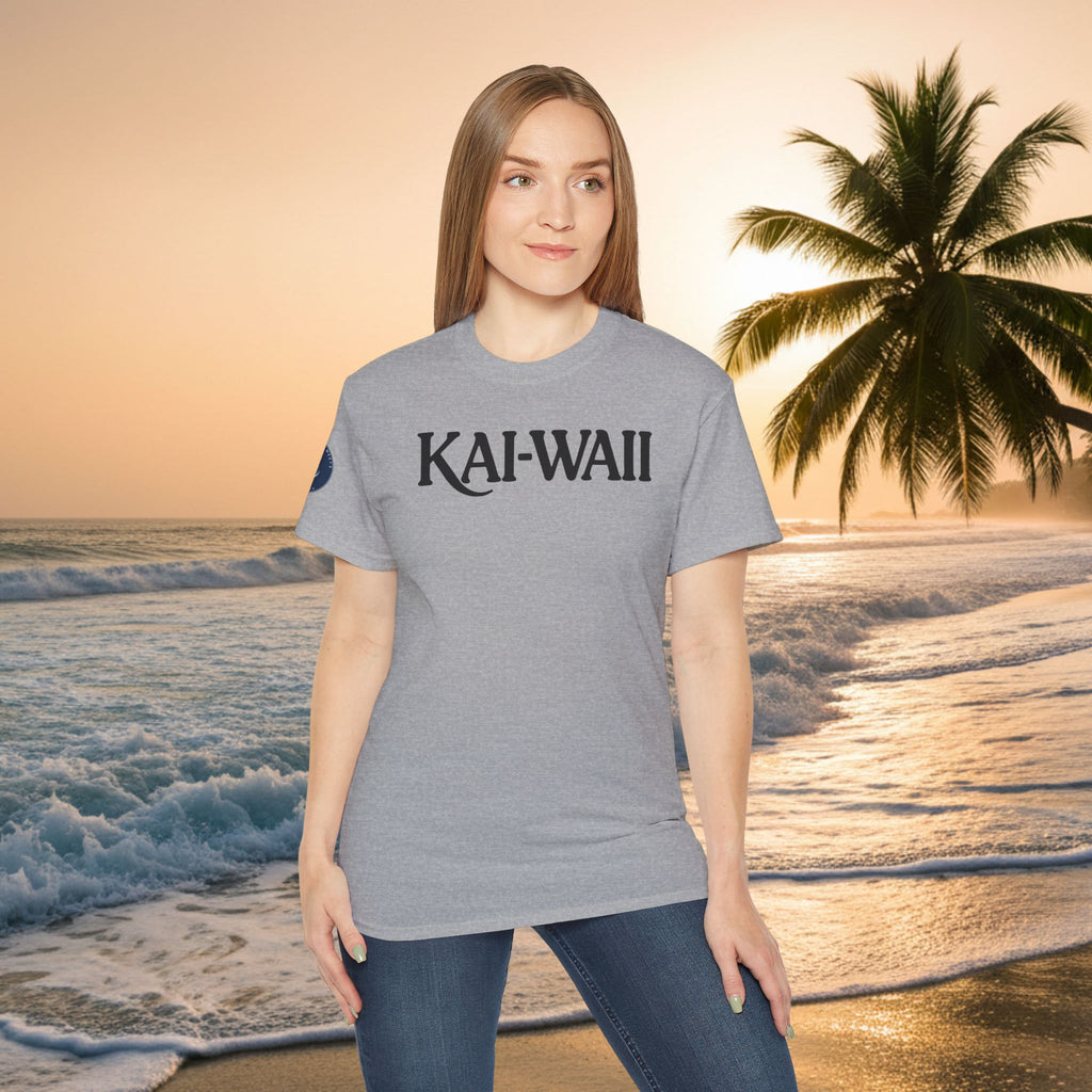 KAI-WAII Beach T-Shirt — Vintage Hawaiian Surf Tee