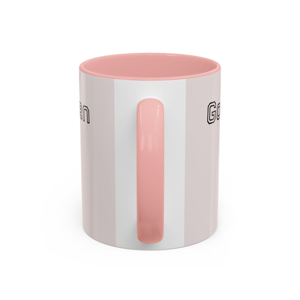 Motivational Accent Coffee Mug — "God Made It Happen" Inspirational Latte Mug