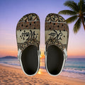 Kai-Waii Unisex Tropical Pattern EVA Foam Clogs/Slip-ons