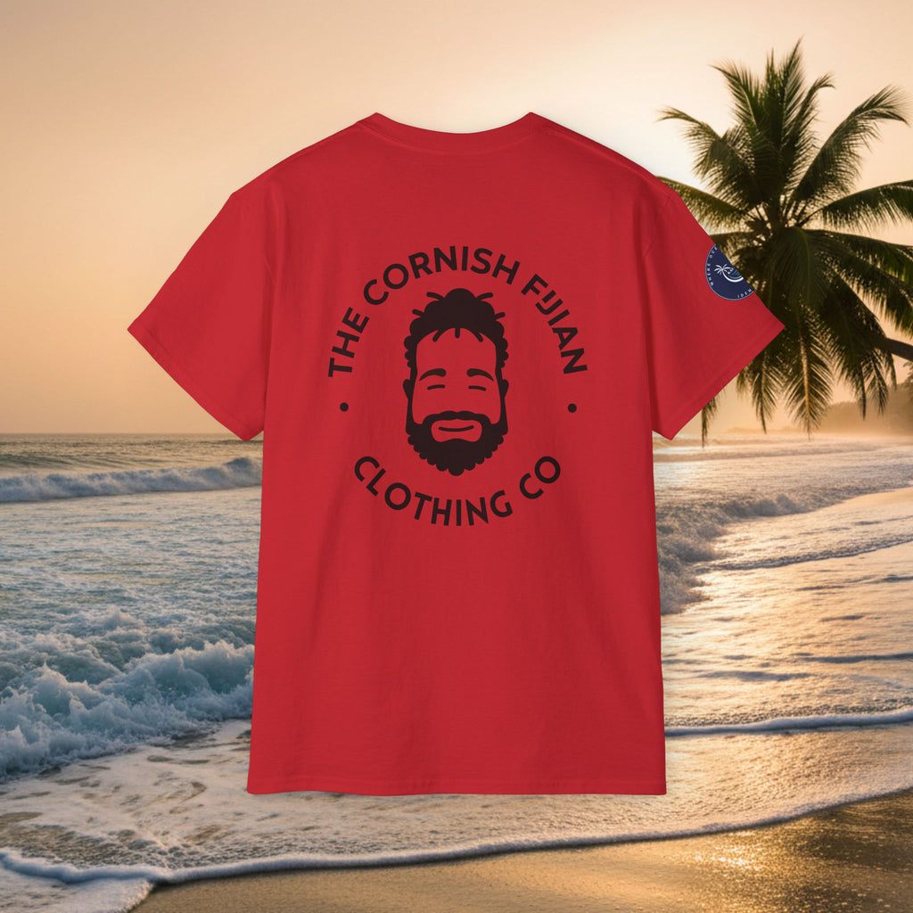 'The Cornish Fijian' Logo Medium Weight T-Shirt