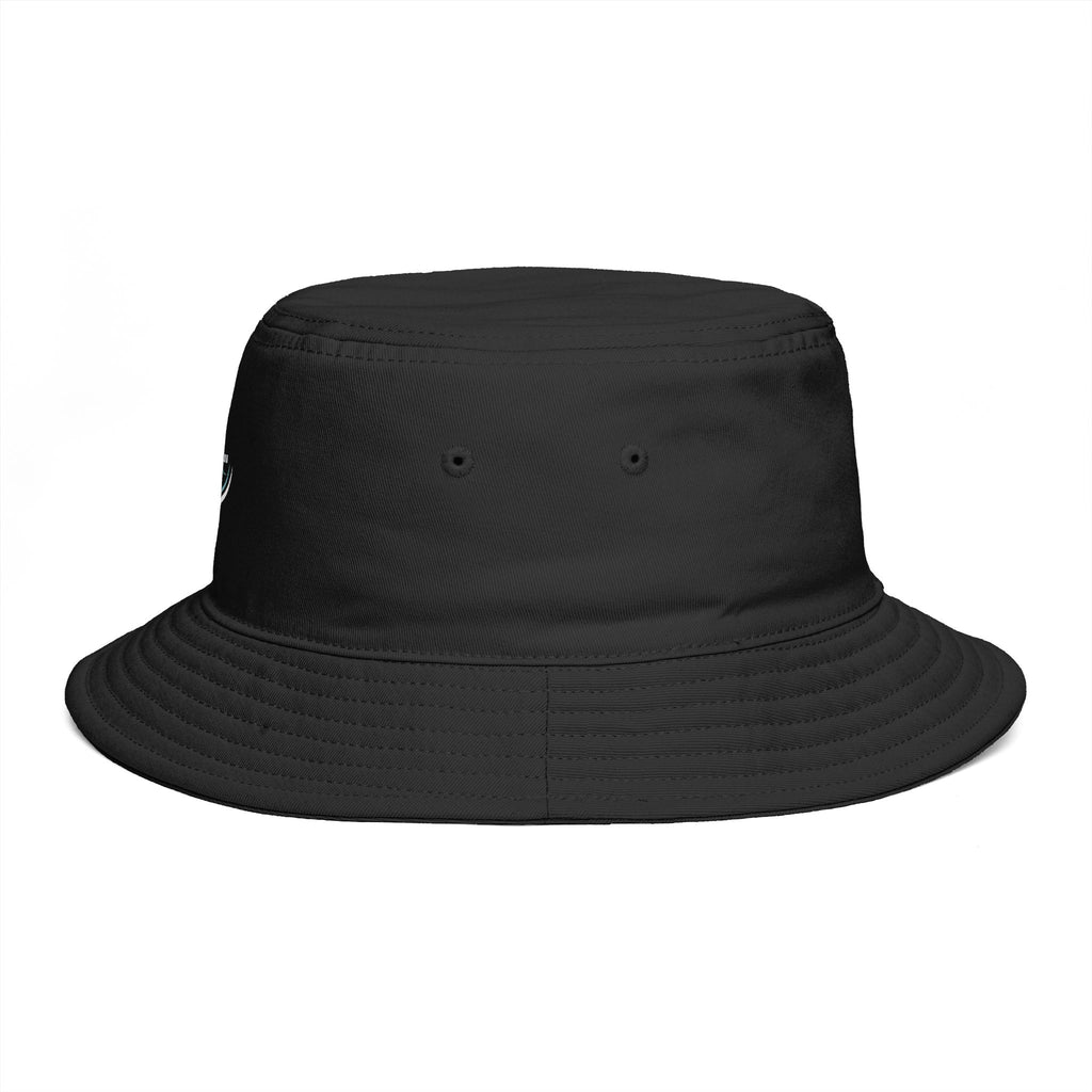 Bucket Hat – 'Kai-Waii' Tropical Palm Logo Beach Bucket Hat