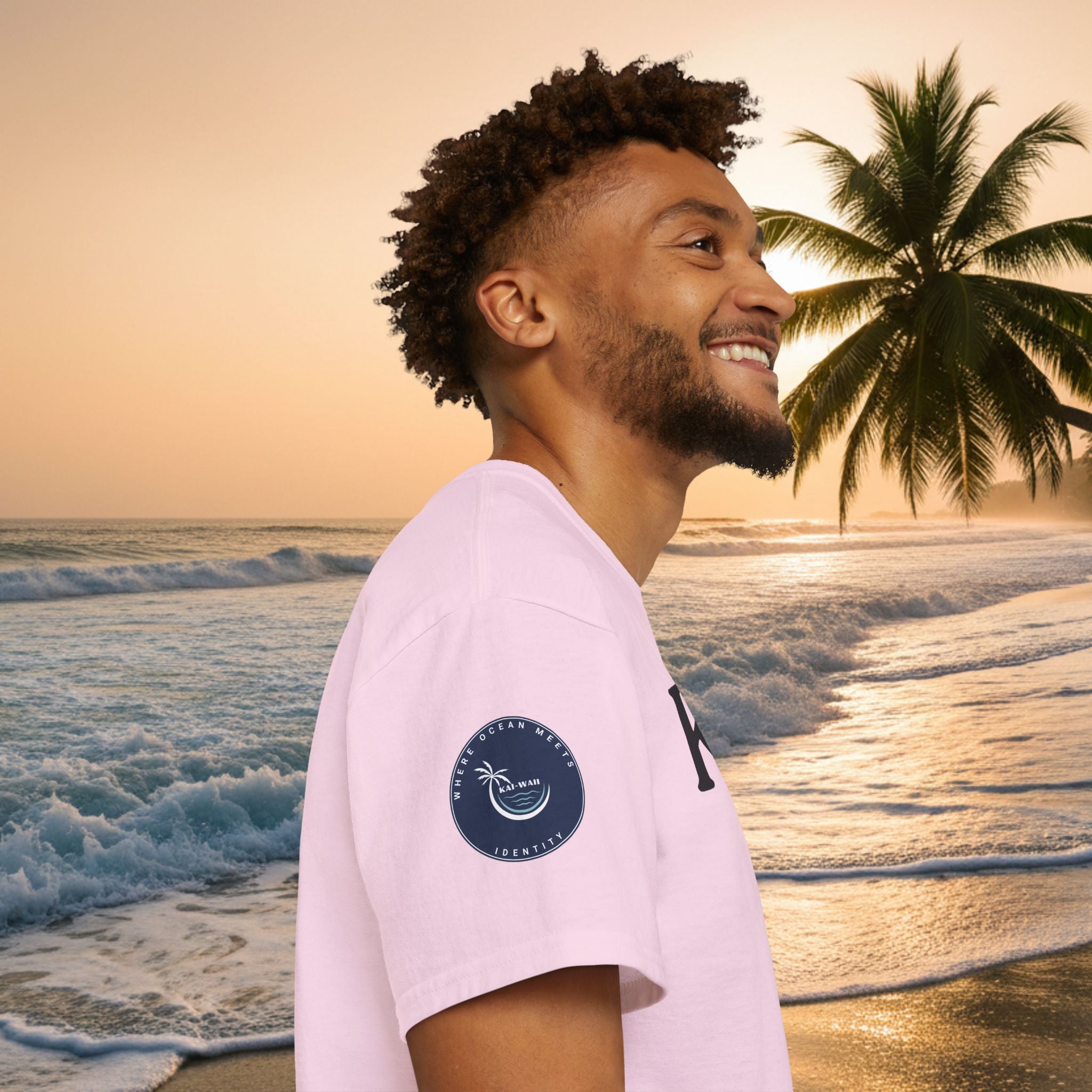 KAI-WAII Beach T-Shirt — Vintage Hawaiian Surf Tee