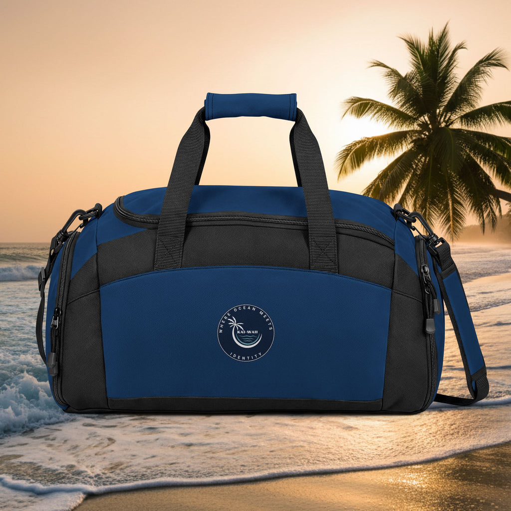 Gym Bag — Coastal Whale Logo Duffel