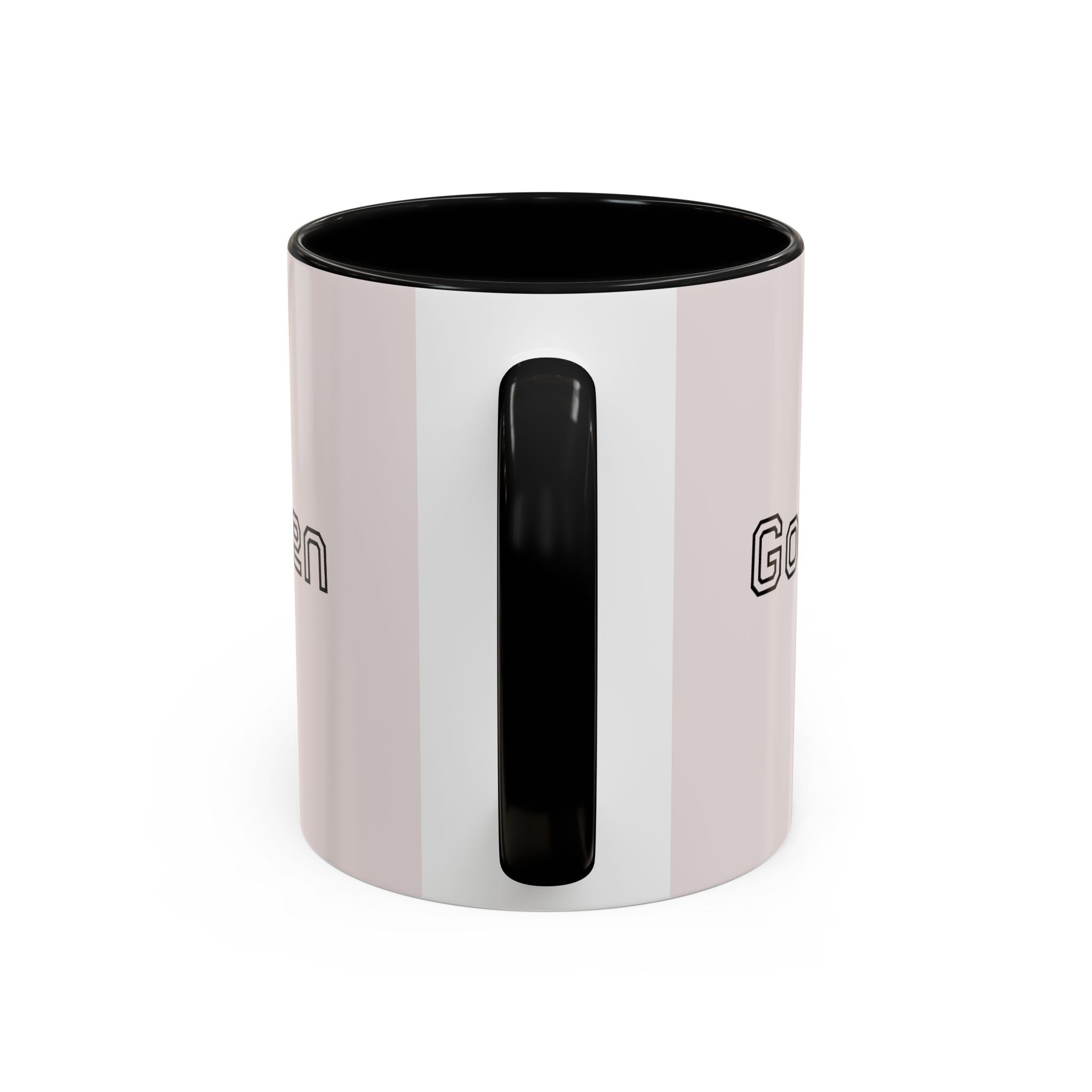 Motivational Accent Coffee Mug — "God Made It Happen" Inspirational Latte Mug