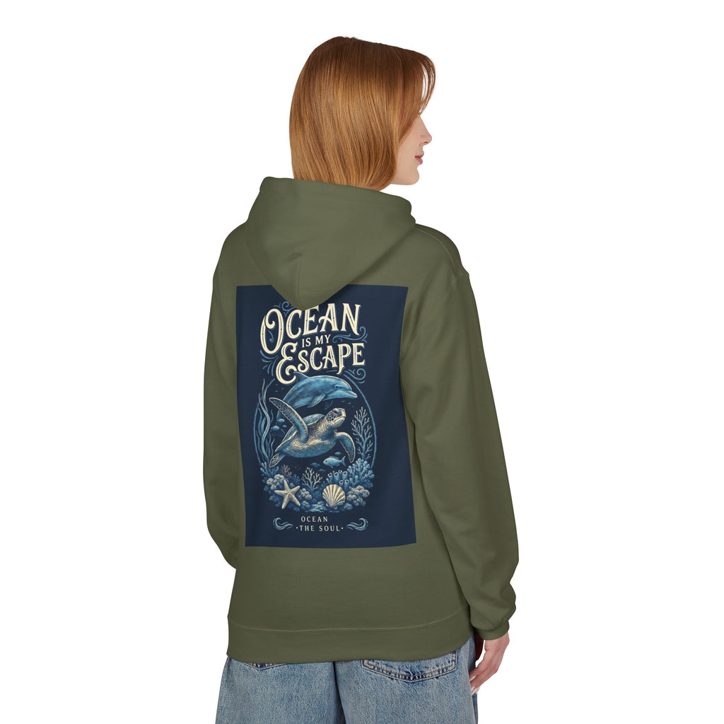 KAI-WAII Ocean Escape Hoodie — Graphic Pullover