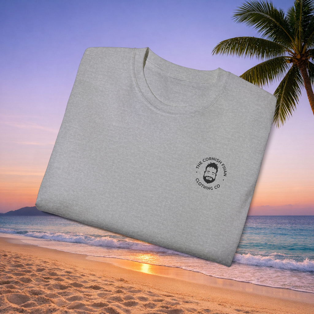 'The Cornish Fijian' Logo Tee — Medium weight T-shirt