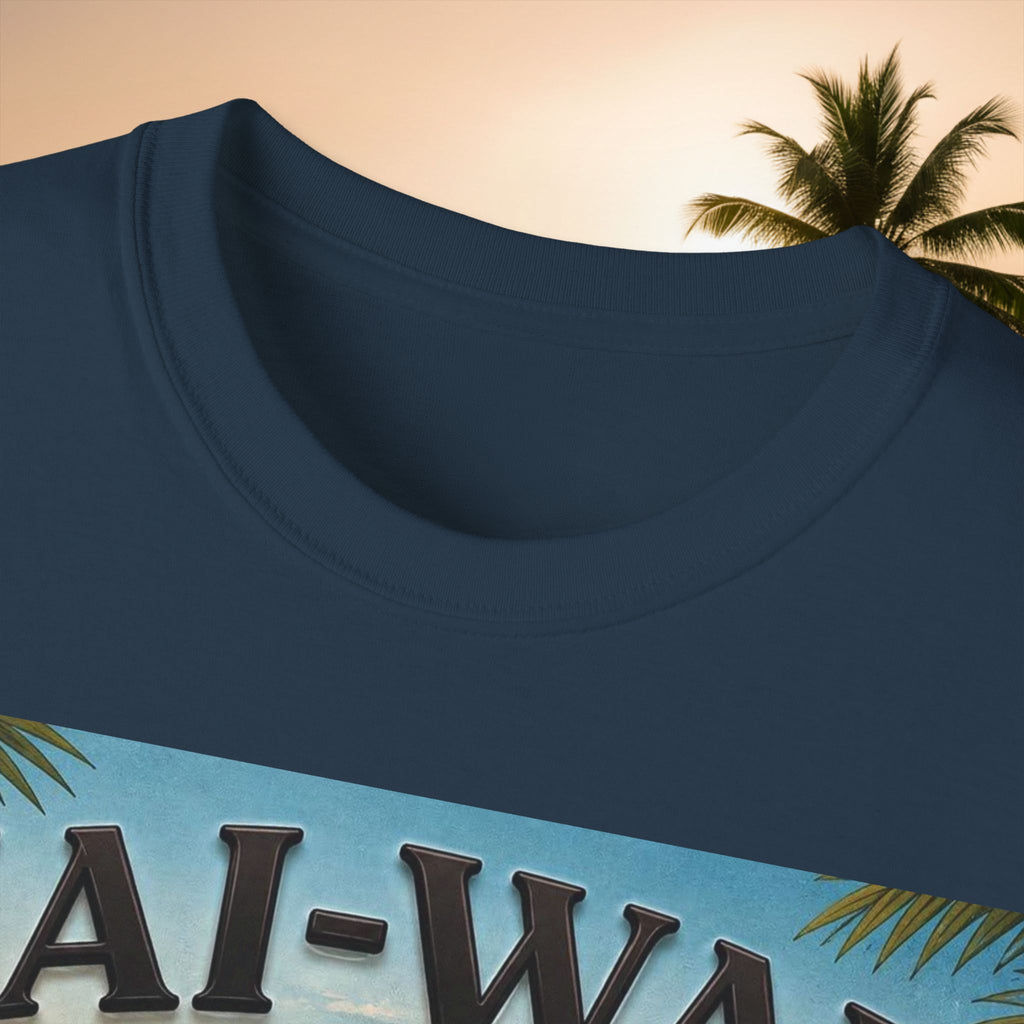 T-Shirt — KAI-WAII 'Paws and Relax' Beach Dog Graphic Tee