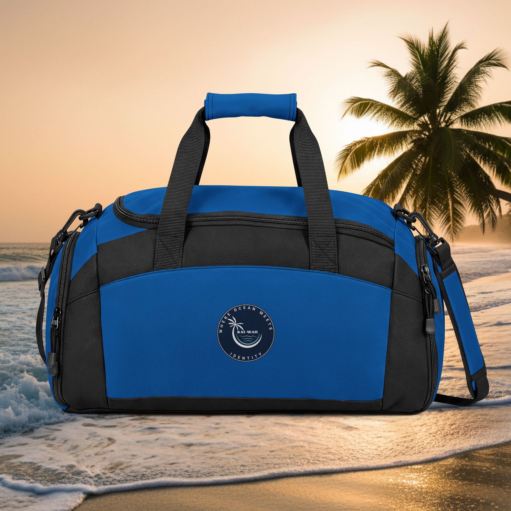 Gym Bag — Coastal Whale Logo Duffel