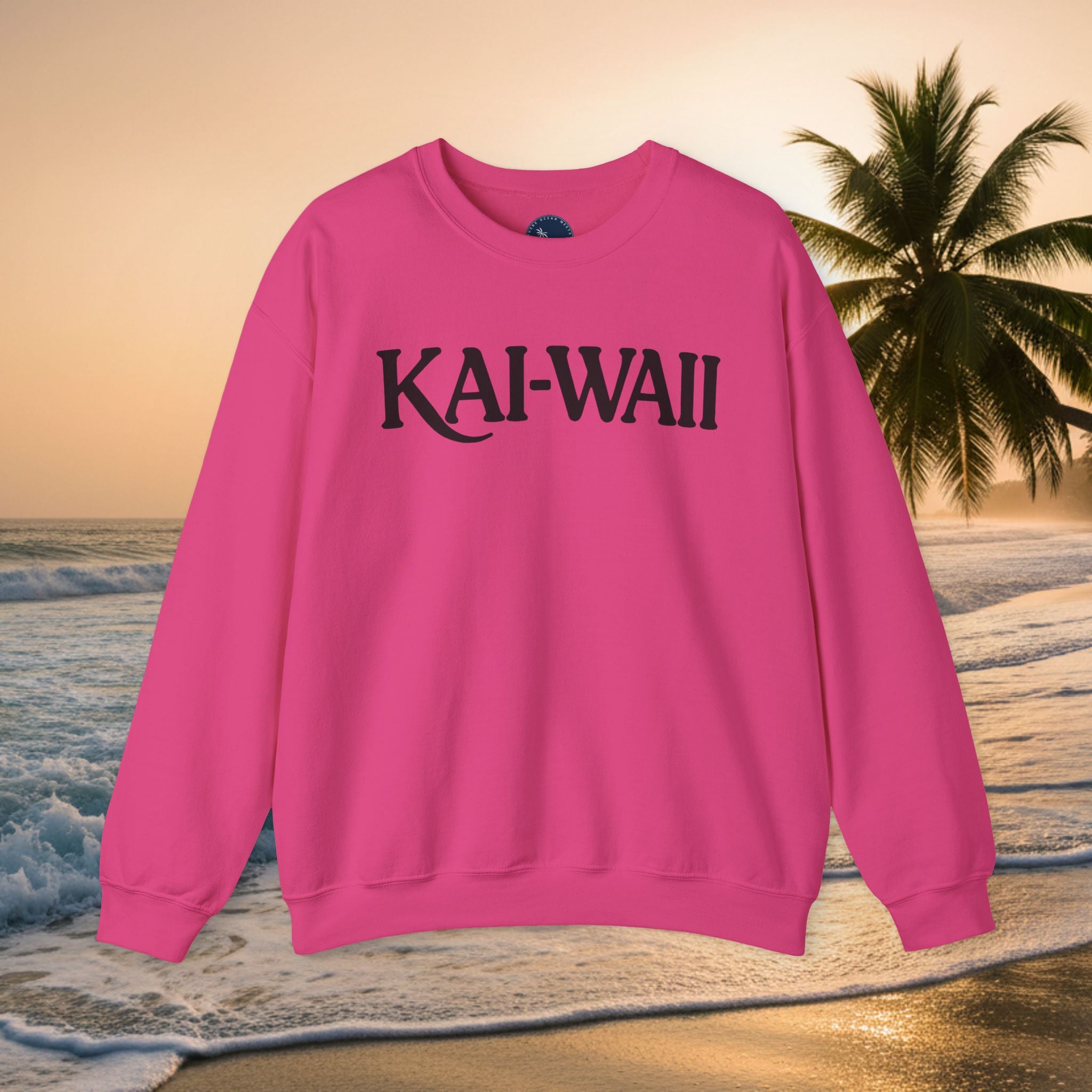 Crewneck Sweatshirt — "Keep Calm and Let Jesus Take the Wheel"