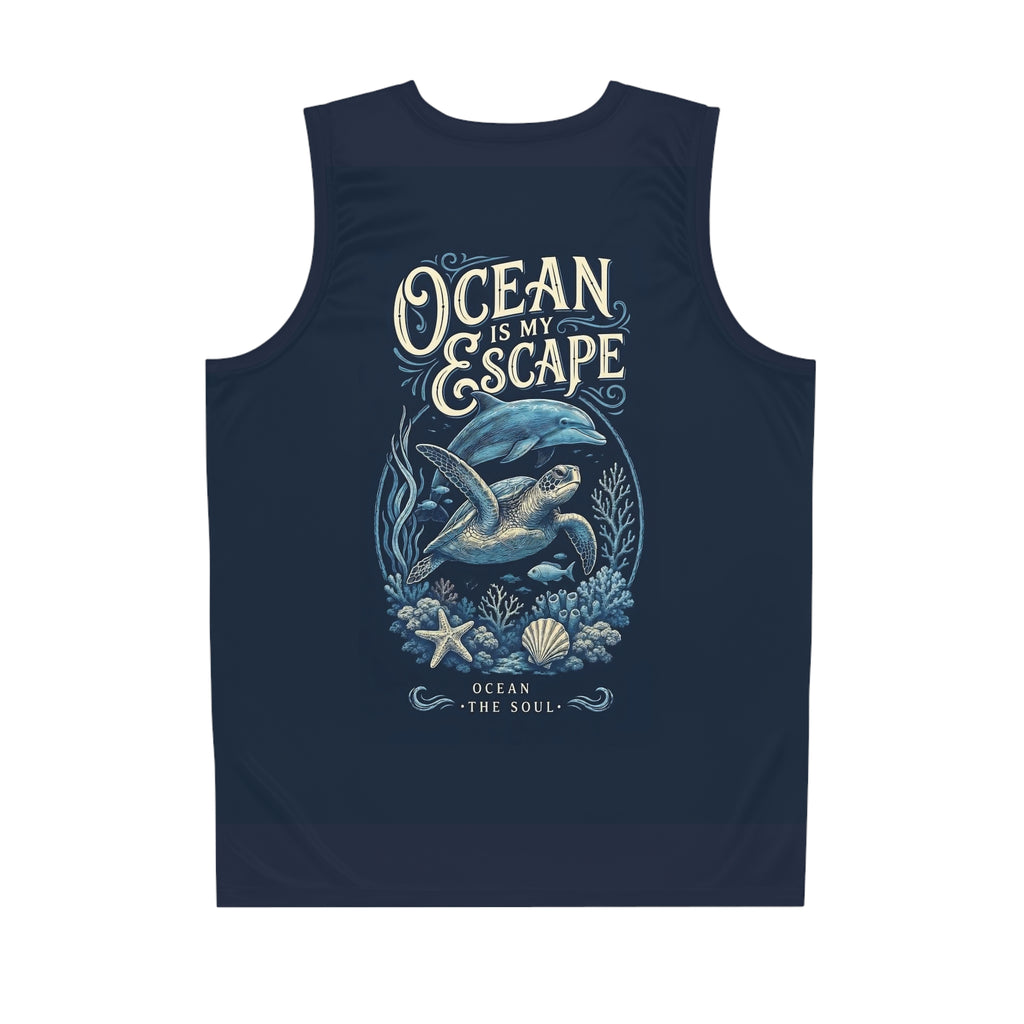 Kai-Waii Navy Basketball Jersey