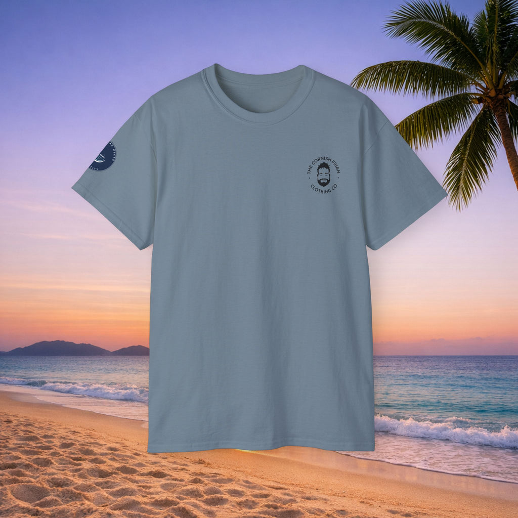'The Cornish Fijian' Logo Tee — Medium weight T-shirt