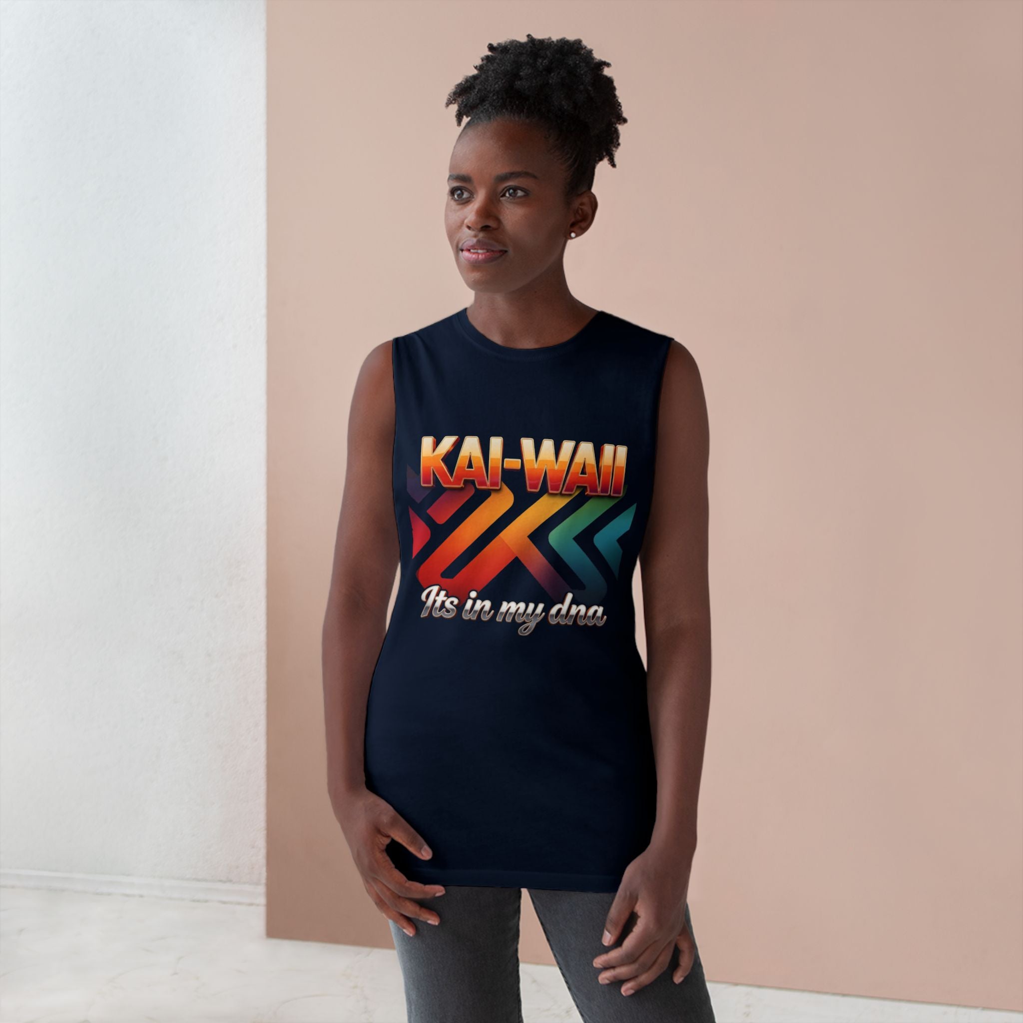 Tank Top — Retro "KAI-WAII It's in my dna" Graphic