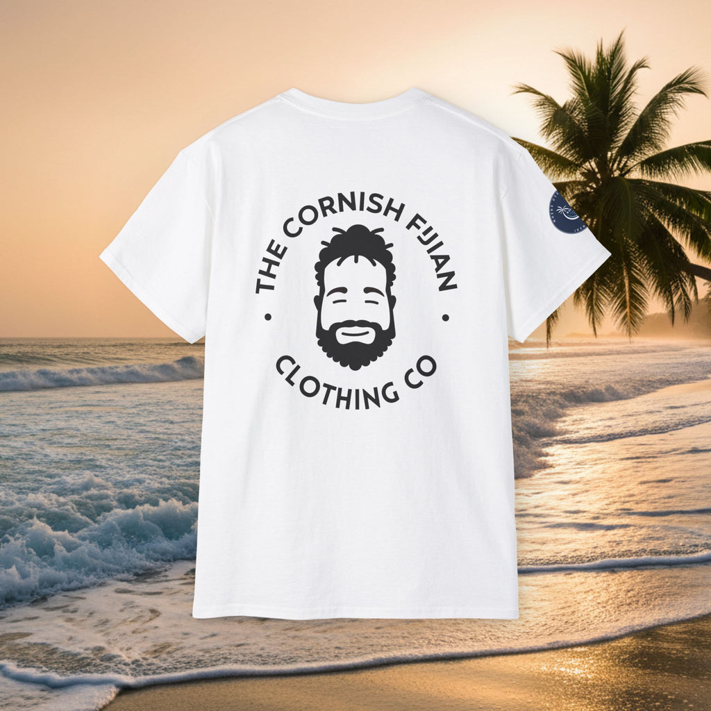 'The Cornish Fijian' Logo Medium Weight T-Shirt