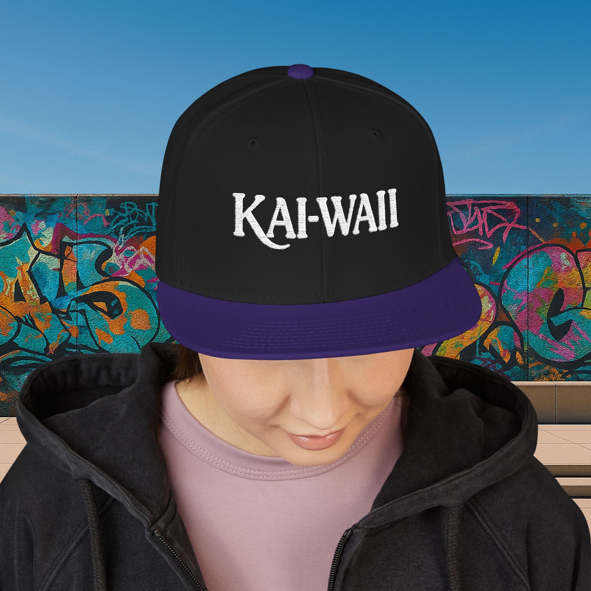 KAI-WAII Snapback (Embroidery)