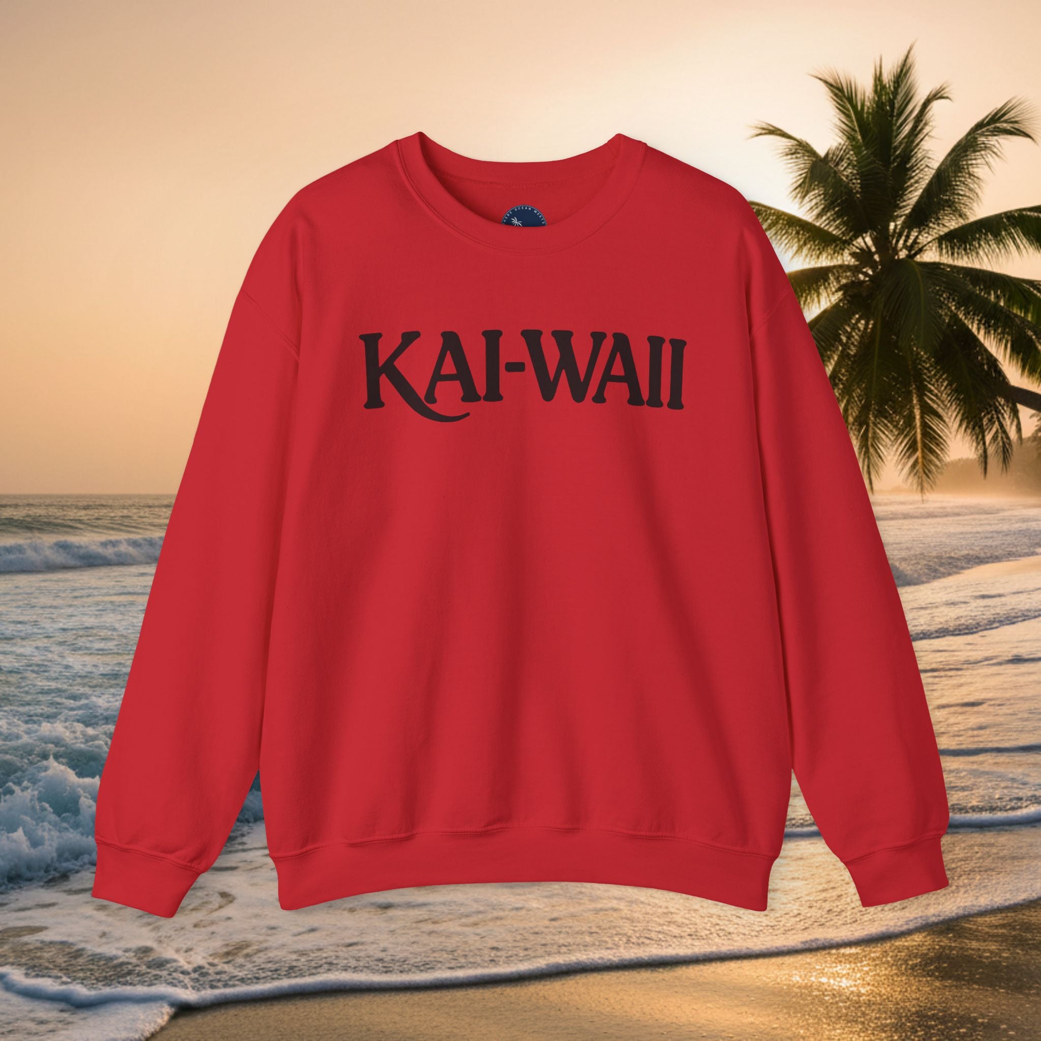 Crewneck Sweatshirt — "Keep Calm and Let Jesus Take the Wheel"